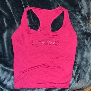Vintage Y2K Bebe crop tank size large